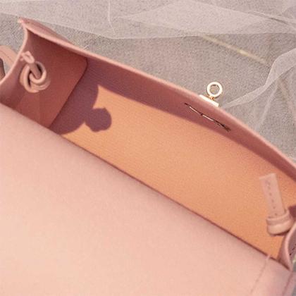 Imagem de Bolsinha Transversal Feminina com Alças e Fecho