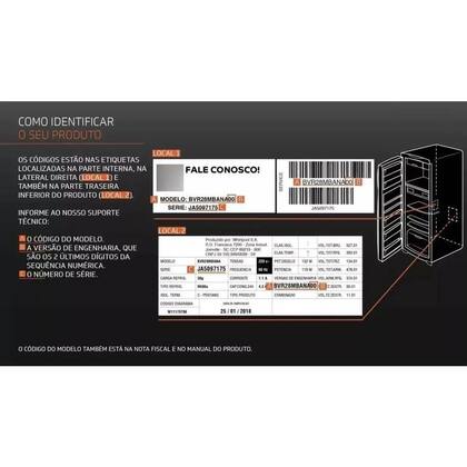 Imagem de Bomba Água Bivolt Geladeira Brastemp W10405579