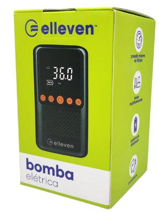 Imagem de Bomba Ar Eletrica 150psi Recarregável Usb - ELLEVEN