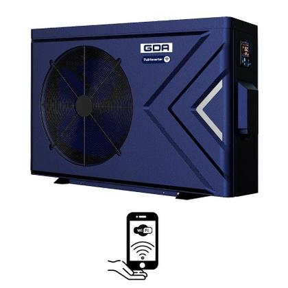 Imagem de Bomba Calor Aquecedor Piscina Full Inverter Wifi 53000L 220V