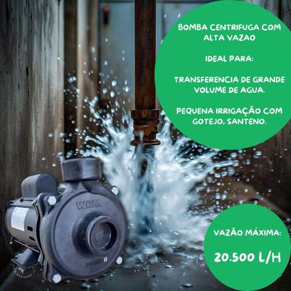Imagem de Bomba Centrífuga Monofásica Wdm 1,0 Cv Motor Weg