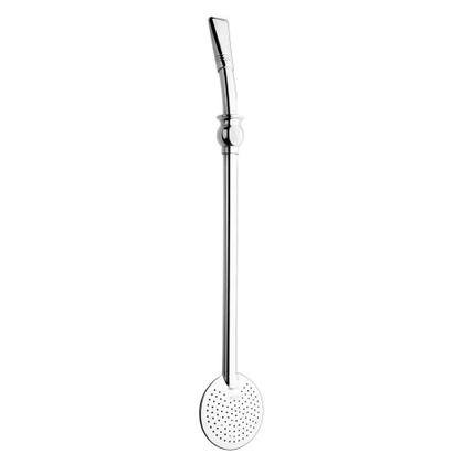 Imagem de Bomba Chimarrão Mate 23cm Aço Inox Com Anel Cuia Biqueira - 701 Taumer