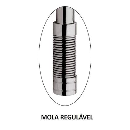 Imagem de Bomba Chimarrão Mate Terere 21cm Aço Inox Mola Com Rosca Anel - 730 Taumer