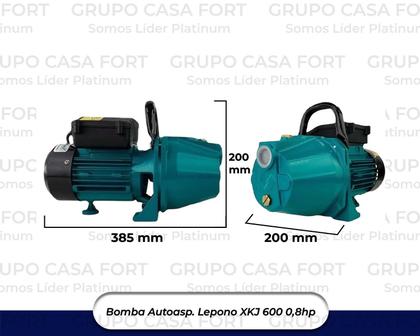 Imagem de Bomba Dágua Autoaspirante  Lepono Xkj-600i 0,8h Até 30metros