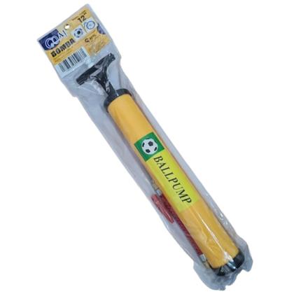 Imagem de Bomba De Ar Manual Com 8 Bicos P/ Inflar Bolas Bexigas Boias