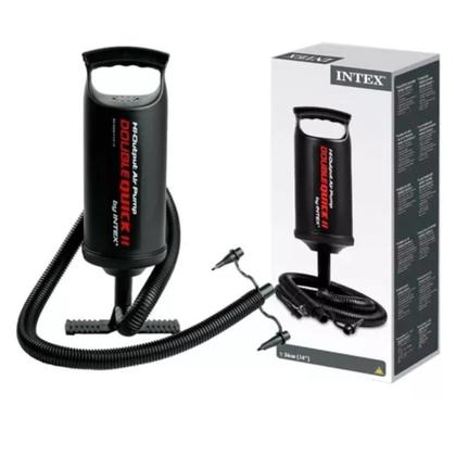 Imagem de Bomba de Ar Manual Preta 36cm Double Quick 68614 - Intex