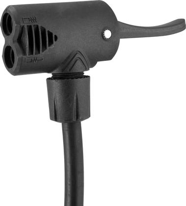 Imagem de Bomba De Ar Para Encher Pneus Com Pedal Amarelo Vonder