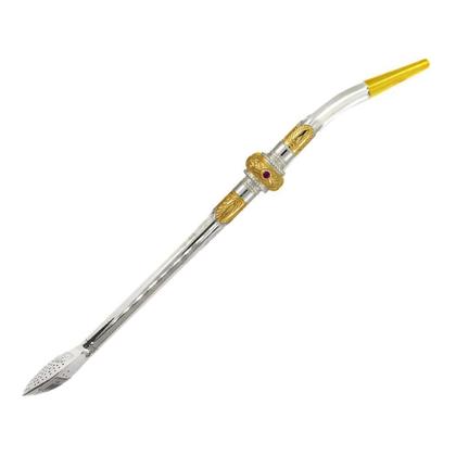 Imagem de Bomba de chimarrao fama ouro e prata 12r 000149