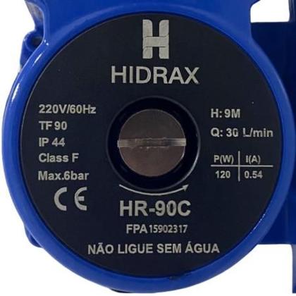 Imagem de Bomba de Circulação HIDRAX HR-90C