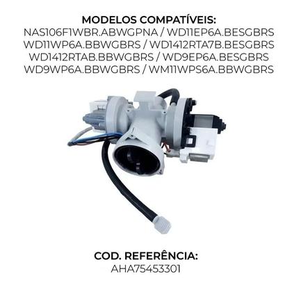 Imagem de Bomba De Drenagem Dupla Lava E Seca LG 220V AHA75453301