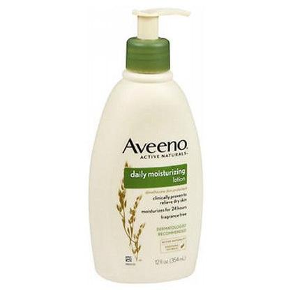 Imagem de Bomba de loção hidratante diária Aveeno Active Naturals 12 oz da Aveeno (pacote com 4)