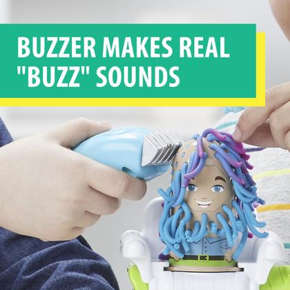 Imagem de Bomba de Pelúcia Play-Doh Buzz 'n Cut para Barbearia - Com Campainha