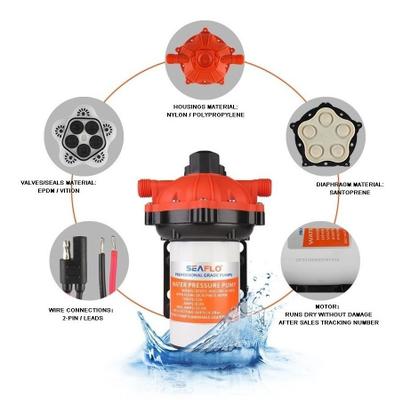 Imagem de Bomba De Pressurização 3 Gpm 12v 11,5l/min 10a 60psi 51s