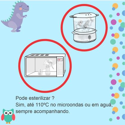 Imagem de Bomba De Tirar Leite Materno Bebe Recem Nascido