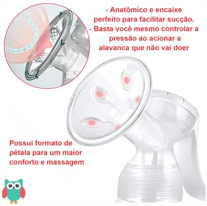 Imagem de Bomba De Tirar Leite Materno Bebe Recem Nascido