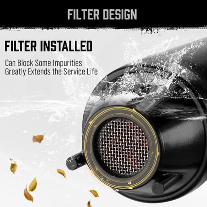 Imagem de Bomba de transferência com bateria alimentada por HORUSDY 8,3 L/min de água e combustível