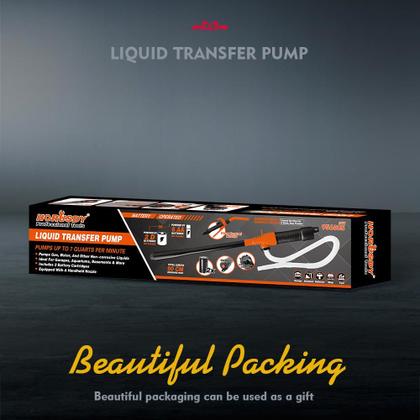 Imagem de Bomba de transferência com bateria alimentada por HORUSDY 8,3 L/min de água e combustível