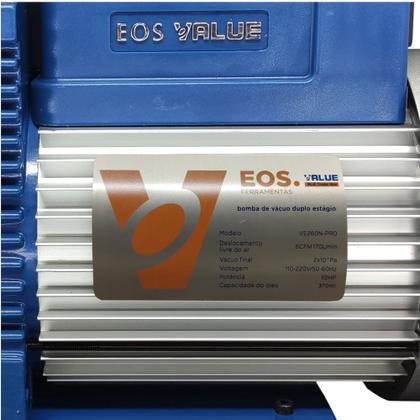 Imagem de Bomba De Vácuo 6 CFM 6CFM Duplo Estagio Bivolt 60HZ VE260N-PRO - EOS