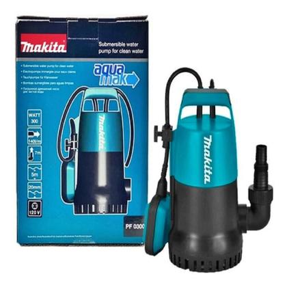 Imagem de Bomba Elétrica 300W Para Água Limpa Ideal para Drenagem PF0300 127V Makita