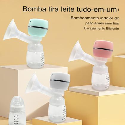 Imagem de Bomba elétrica de tirar leite peito mama bombinha extratora 