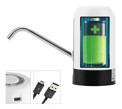 Imagem de Bomba Elétrica Recarregável p Garrafão de Água Bivolt Usb