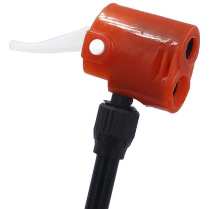 Imagem de Bomba Encher Pneu Bicicleta Moto Carro Bola Resistente 55 Cm