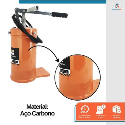Imagem de Bomba Engraxadeira Manual 10 Litros - Starfer