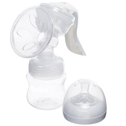 Imagem de Bomba Extratora Manual Coletora de Leite Materno Em Silicone E Mamadeira Easy Flow 120ml - Buba