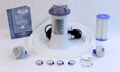 Imagem de BOMBA FILTRANTE INTEX 2006 LH 110v + KIT DE LIMPEZA + CAPA INTEX 3,05 M INFLÁVEL