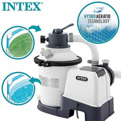 Imagem de Bomba Filtro Sistema Areia Krystal Clear Litros-hora 220v Intex