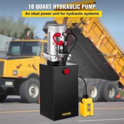 Imagem de Bomba hidráulica Mophorn 10L de ação única 12V DC 3200 PSI