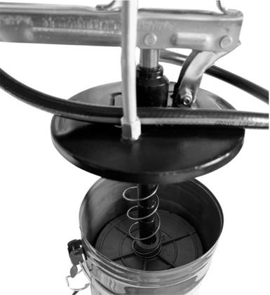 Imagem de Bomba Manual P/ Graxa 7kg - DB-07 DELBRAKE