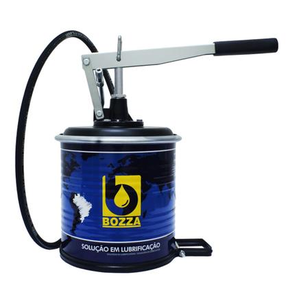 Imagem de Bomba Manual p/ Graxa c/ Recipiente 7Kg Ref 8522-G3 BOZZA