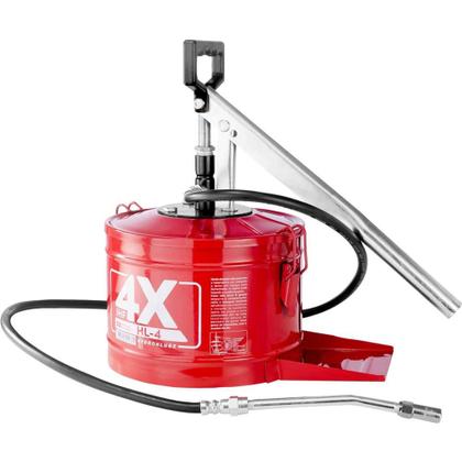 Imagem de Bomba Manual Para Graxa, com Reservatório Para 4 kg, Hl-4, Hidronlubz OstenVonder