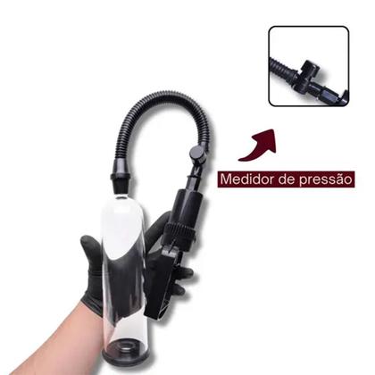 Imagem de Bomba P Manual a Vácuo Desenvolvedor com Anel Extensor Masculino