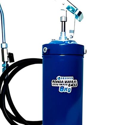 Imagem de Bomba para Graxa 8kg com Disco Seguidor e Valvula 6433 BREMEN