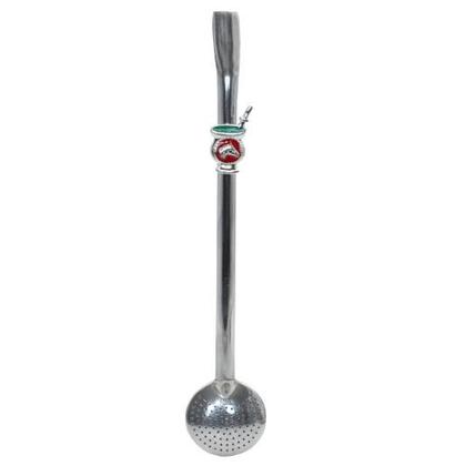 Imagem de Bomba Para Terere Chimarrao Gaucho Erva Mate 100% Aço Inox