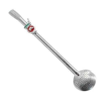 Imagem de Bomba Para Terere Chimarrao Gaucho Erva Mate 100% Aço Inox