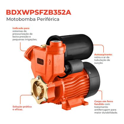 Imagem de Bomba Periférica Autoaspirante 0,5HP 220V - Black & Decker