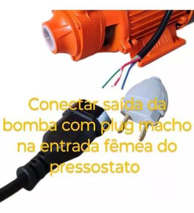 Imagem de Bomba Pressurizador Intech 1/2 Cv 220v com Pressostato Eletronico 