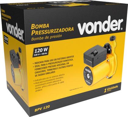 Imagem de Bomba pressurizadora 120w bpv120 220v vd
