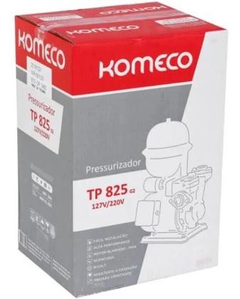 Imagem de Bomba Pressurizadora Automatica Pressão Komeco Tp 825 1/2 Cv