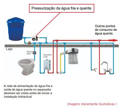 Imagem de Bomba Pressurizadora E Circuladora De Água Quente E Fria Komeco Tp 120 Bronze 220v