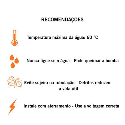 Imagem de Bomba Pressurizadora Foxlux 360W 127V Para Água com Vazão 3.500 Lh, Pressão 4,5 mca e Carcaça Reforçada Para Chuveiros e Torneiras