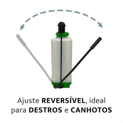 Imagem de Bomba Pulverizador Manual Costal Veneno 20 Litros Maquina Bater Passar Pulverizar Pressão Compressão
