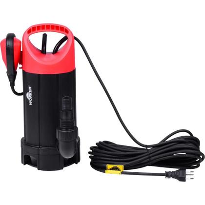 Imagem de Bomba Submersa 1Hp 220V As Com Boia Worker