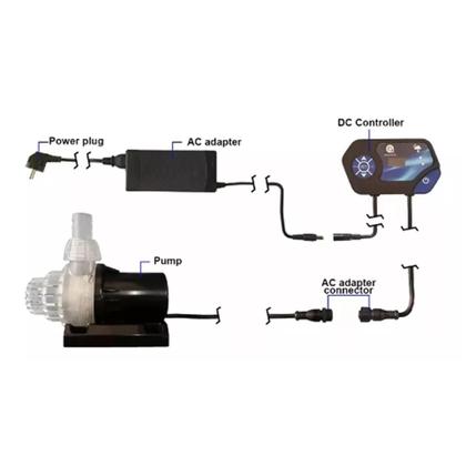 Imagem de Bomba Submersa Aquaexcel Dc-3000 Com Controlador