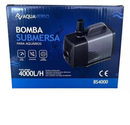 Imagem de Bomba Submersa Bs 4000 Litros Por Hora P/ Aquários E Lagos