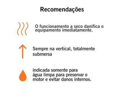 Imagem de Bomba Submersa Caneta Foxlux 1.5CV 127V com Caixa Comando