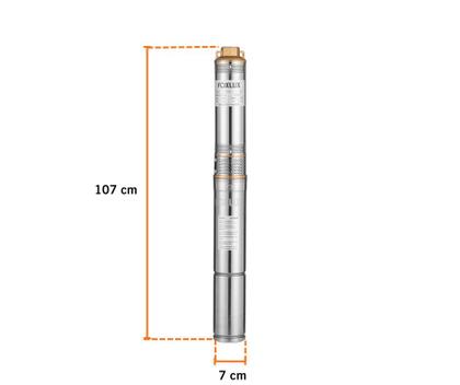 Imagem de Bomba Submersa Caneta Foxlux 1CV 127V com Caixa Comando